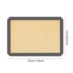 Breathable Silicone Baking Mat Non Stick Heat Resistant Perforated Mesh Pad