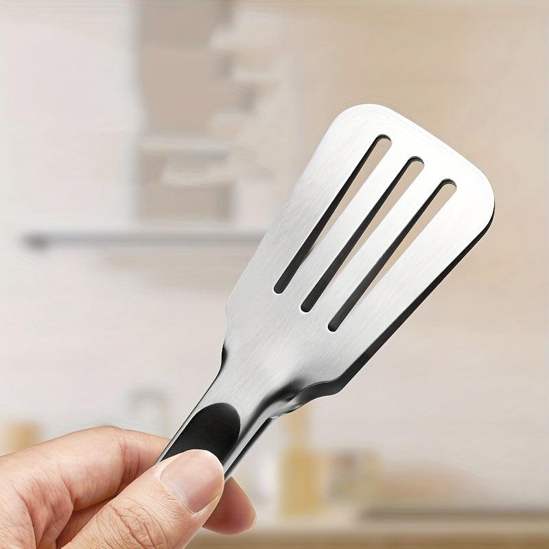 1pc Stainless Steel BBQ Tong Kitchen Utensil
