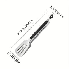 1pc Stainless Steel BBQ Tong Kitchen Utensil