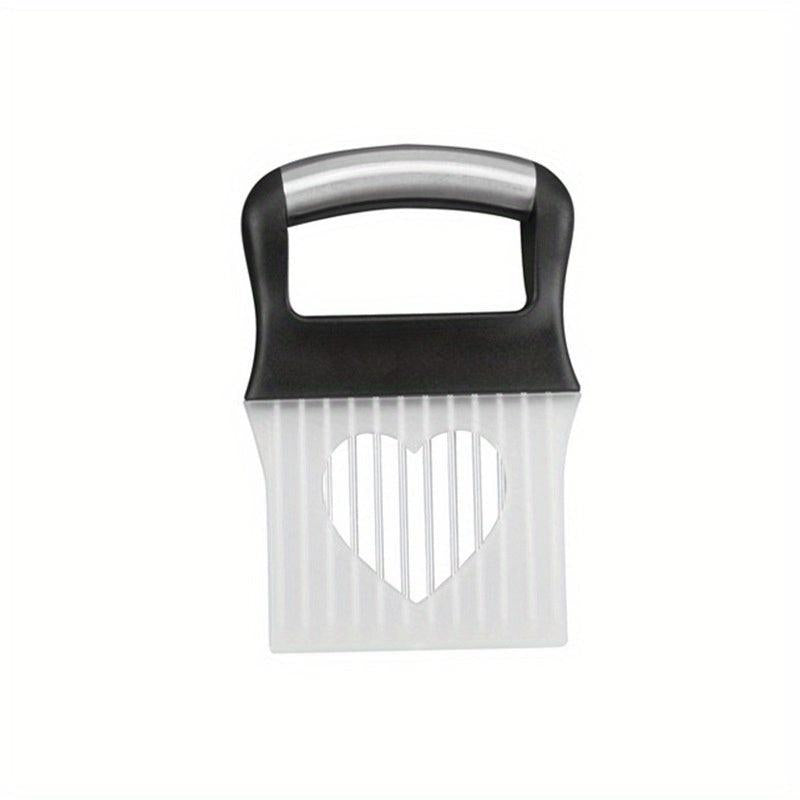 Onion Holder Slicer Vegetable Tools Stainless Steel Cutting Kitchen Gadget