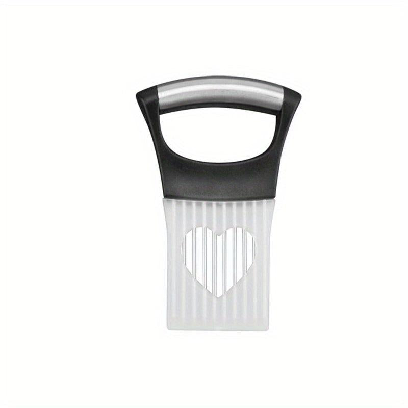 Onion Holder Slicer Vegetable Tools Stainless Steel Cutting Kitchen Gadget