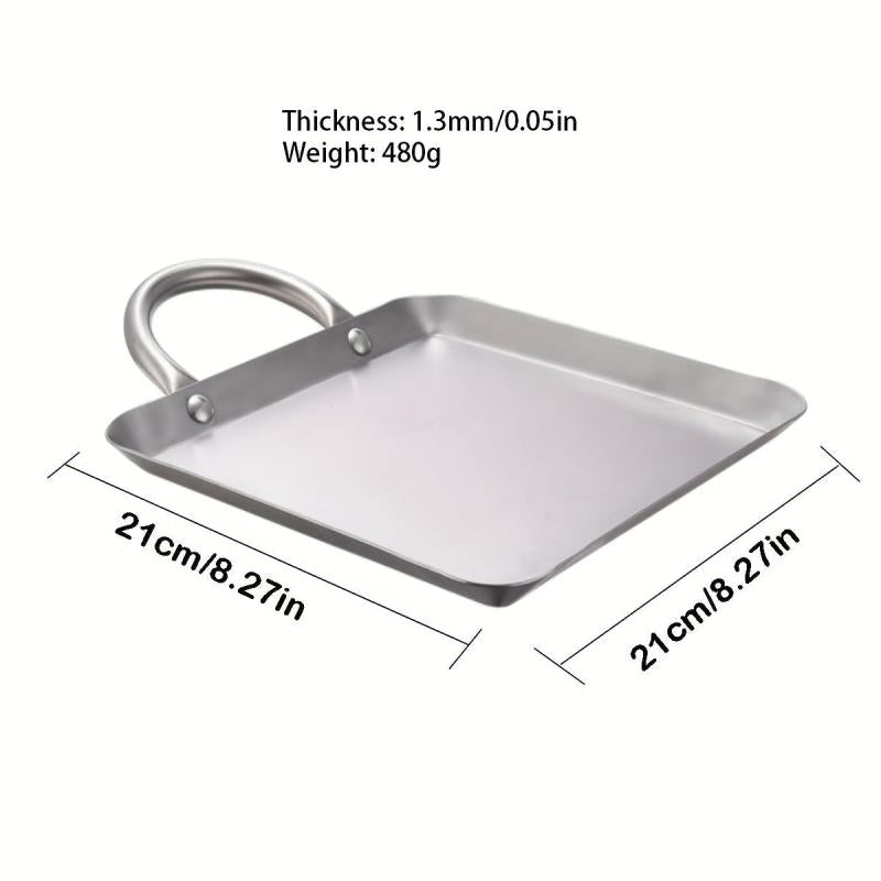 Non Stick Cast Iron Skillet Frying Pan 21 08cm