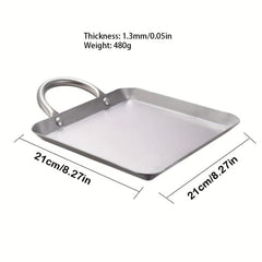 Non Stick Cast Iron Skillet Frying Pan 21 08cm