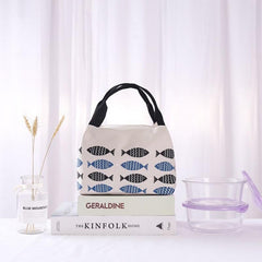Insulated Lunch Bag Oxford Cloth Aluminum Foil Lining