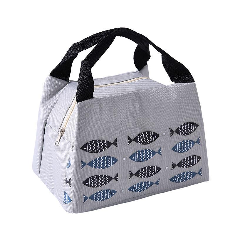 Insulated Lunch Bag Oxford Cloth Aluminum Foil Lining