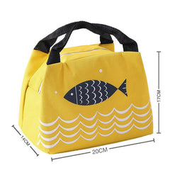 Insulated Lunch Bag Oxford Cloth Aluminum Foil Lining