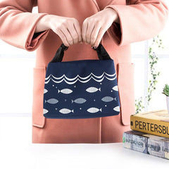 Insulated Lunch Bag Oxford Cloth Aluminum Foil Lining