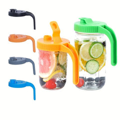 Wide Mouth Mason Jar Lid w/ Handle 86mm Kitchen Accessory