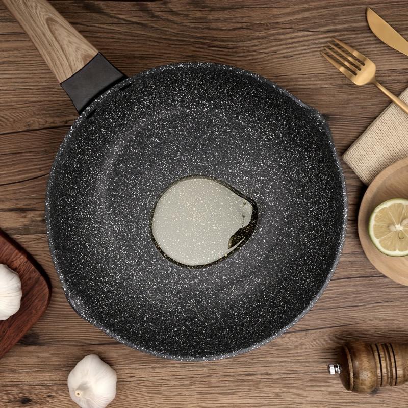 27 Non Stick Skillet Saute Pan Gas Stovetop Induction Cooker Kitchen Utensils