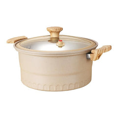 Micro Pressure Cooker 11 42'' Saucepan Soup Pot Clear Glass Cover