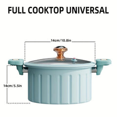 27 Saucepan Enamel Soup Pot Micro Pressure Cooker
