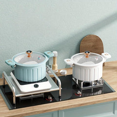 27 Saucepan Enamel Soup Pot Micro Pressure Cooker