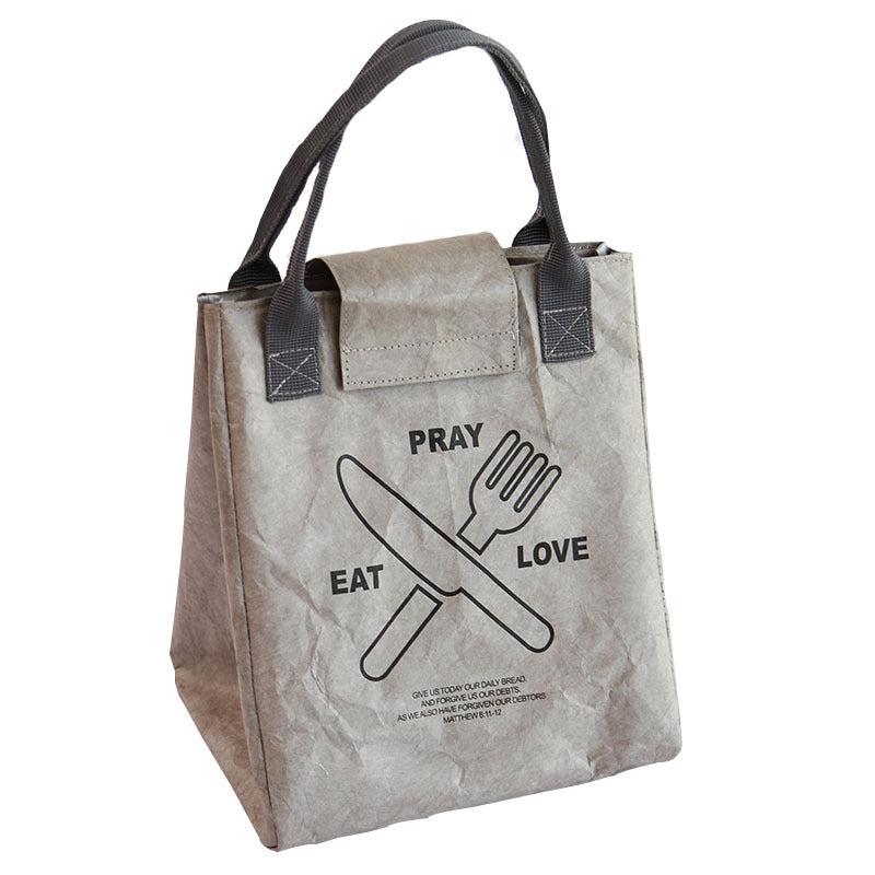 Insulated Lunch Box Bag Bento Bag Aluminum Foil Hand Ice Bag for Camping Picnic