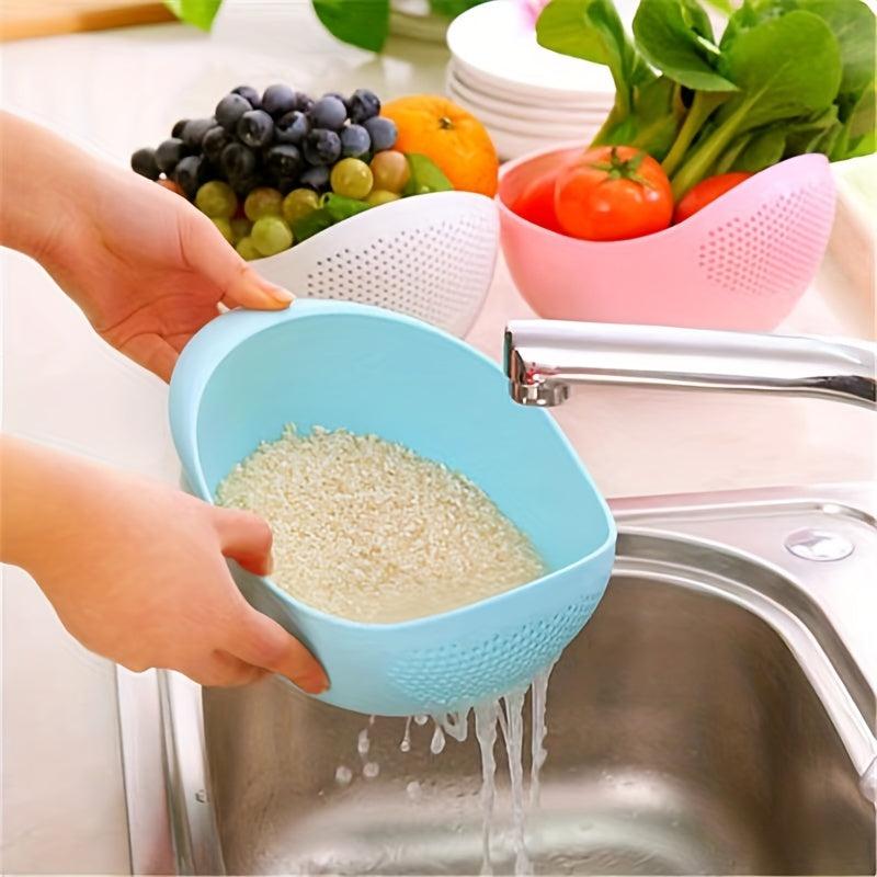 Plastic Washer Strainer Colander for Easy Draining and Cleaning