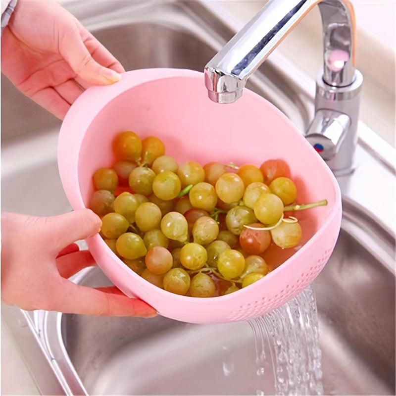 Plastic Washer Strainer Colander for Easy Draining and Cleaning
