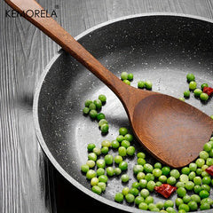 6pcs Wooden Kitchen Utensils Set Spatula Ladle Rice Paddle