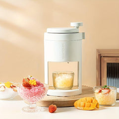 Hand-cranked Ice Shaver Crusher for Cold Drinks - DIY Ice Maker for Summer