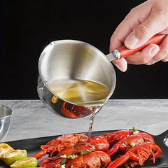 2pcs Stainless Steel Double Boiler Pots - Chocolate Melting Pot Butter Warmer