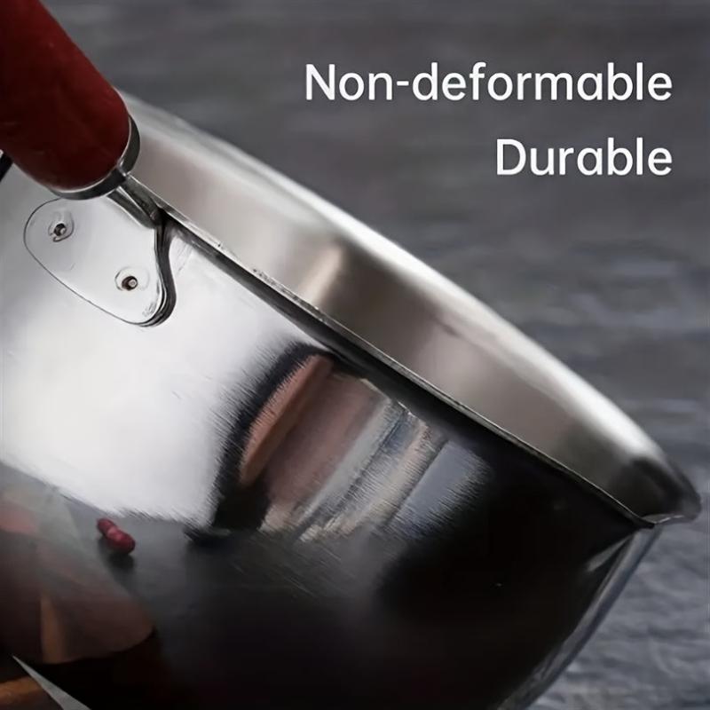 2pcs Stainless Steel Double Boiler Pots - Chocolate Melting Pot Butter Warmer