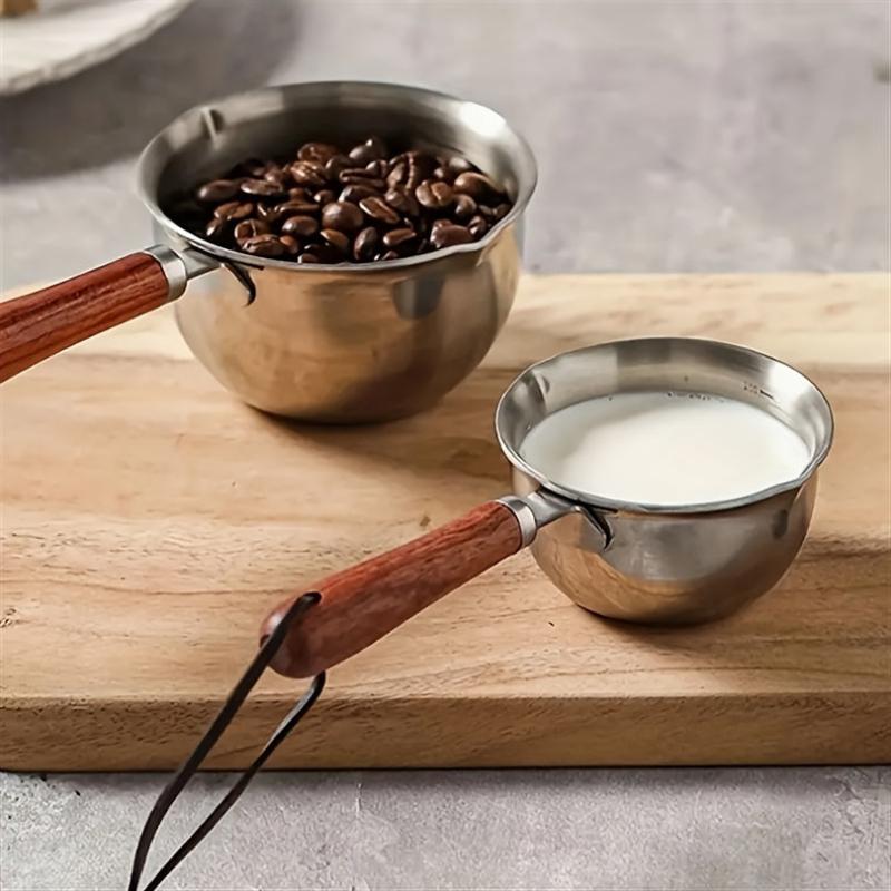 2pcs Stainless Steel Double Boiler Pots - Chocolate Melting Pot Butter Warmer