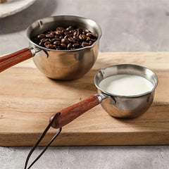 2pcs Stainless Steel Double Boiler Pots - Chocolate Melting Pot Butter Warmer