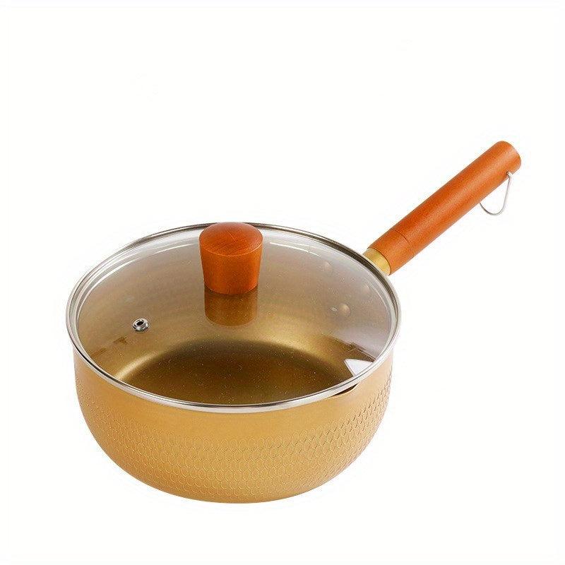 2pcs Saucepan Milk Pot Soup Pot Sauciers Noodle Pan Small Cooking Pot