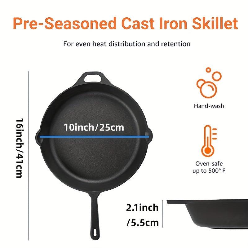 Nonstick Frying Pan 25 30 Cast Iron Skillet Egg Fry Pan Grill Pan
