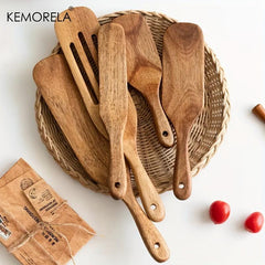 6pcs Non Stick Spatulas with Organizer Set for Easy Cleaning and Storage