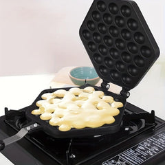 Hong Kong Egg Waffle Maker 21 01cm Non Stick Double Sided Frying Pan