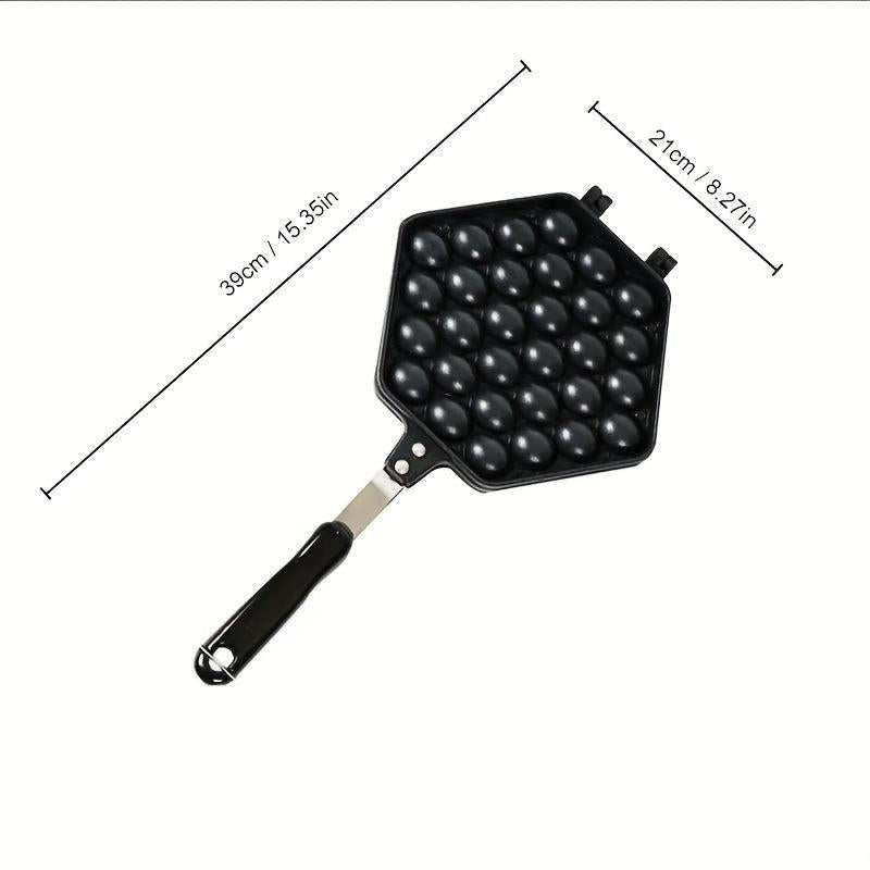 Hong Kong Egg Waffle Maker 21 01cm Non Stick Double Sided Frying Pan