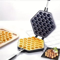 Hong Kong Egg Waffle Maker 21 01cm Non Stick Double Sided Frying Pan