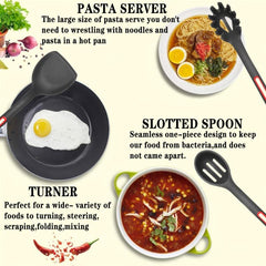 Silicone Kitchen Utensils Set, Heat Resistant, Dishwasher Safe
