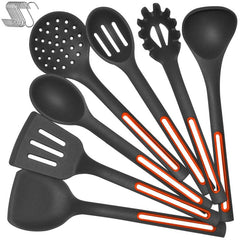 Silicone Kitchen Utensils Set, Heat Resistant, Dishwasher Safe