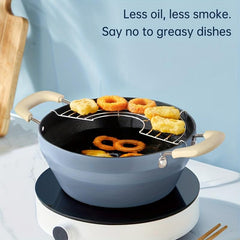 9.45'' Stainless Steel Saucepan With Strainer