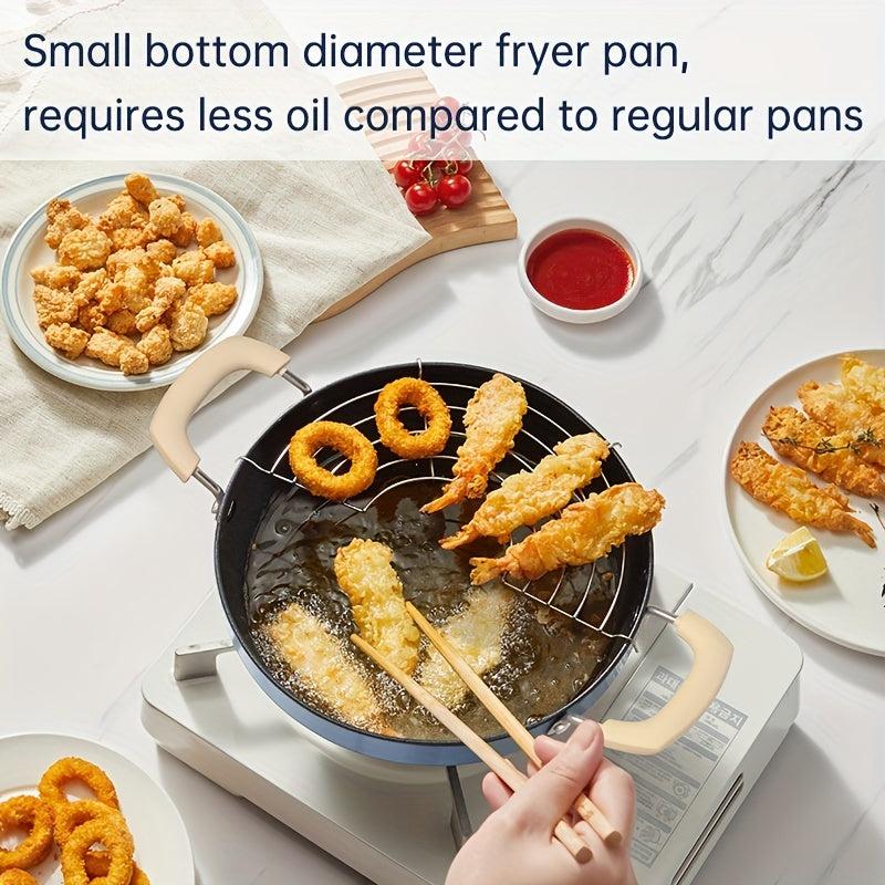 9.45'' Stainless Steel Saucepan With Strainer
