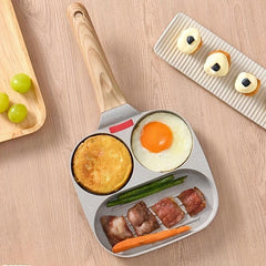 3-in-1 Skillet for Pancake Omelet Burger Making Cookware