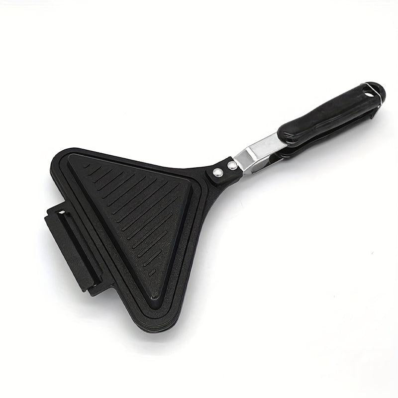 Triangle Hot Sandwich Maker - Non Stick Aluminum Double Sided Sandwich Pan