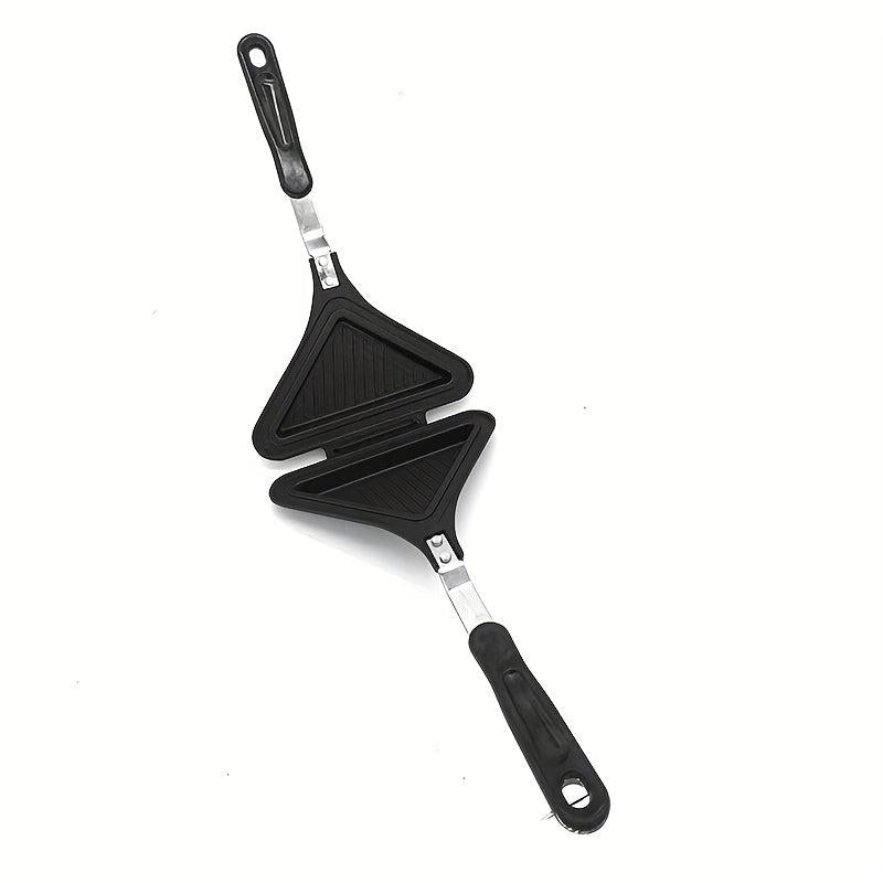 Triangle Hot Sandwich Maker - Non Stick Aluminum Double Sided Sandwich Pan