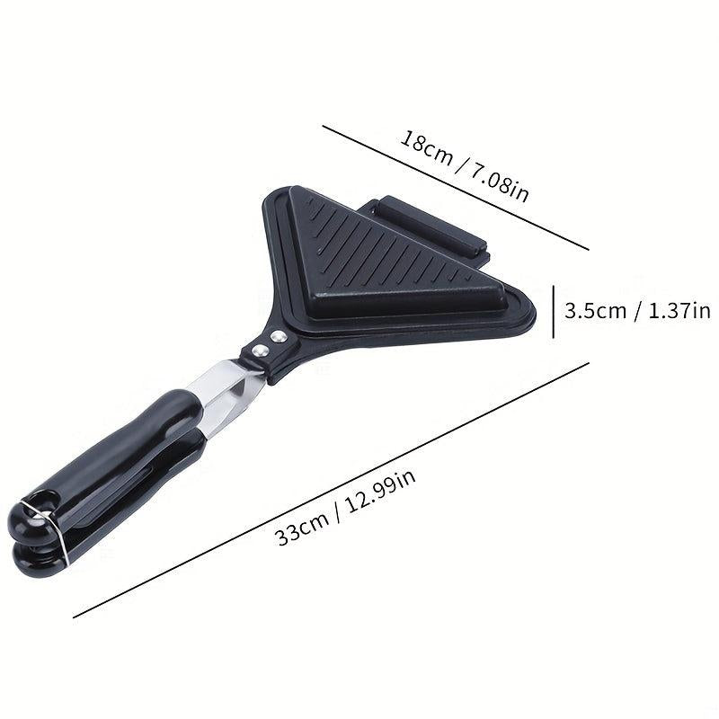 Triangle Hot Sandwich Maker - Non Stick Aluminum Double Sided Sandwich Pan
