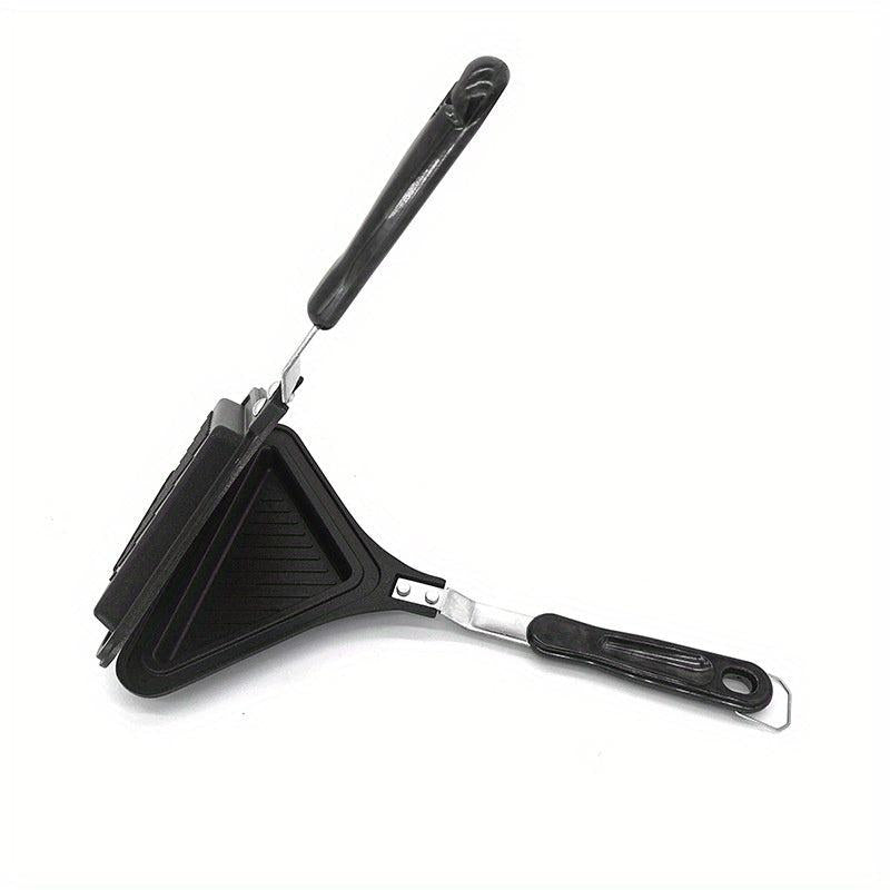 Triangle Hot Sandwich Maker - Non Stick Aluminum Double Sided Sandwich Pan