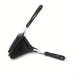 Triangle Hot Sandwich Maker - Non Stick Aluminum Double Sided Sandwich Pan