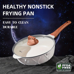 Nonstick Frying Pan 23 27 Granite Skillet Egg Fry Pan Induction Cooker Kitchen