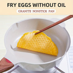Nonstick Frying Pan 23 27 Granite Skillet Egg Fry Pan Induction Cooker Kitchen