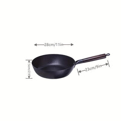 Cast Iron Frying Pan Non Stick Skillet Egg Fry Pan Pancake Pan