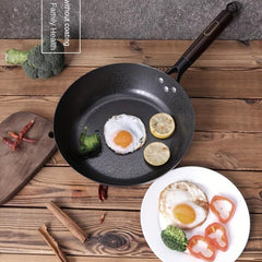 Cast Iron Frying Pan Non Stick Skillet Egg Fry Pan Pancake Pan