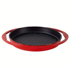 Enameled Cast Iron Frying Pan 24 Non Stick Skillet Pancake Pan