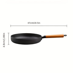 Nonstick Cast Iron Skillet 26cm Egg Fry Pan
