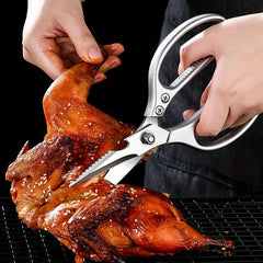 Kitchen Scissors Stainless Steel Multifunctional Food Shears Ultra Sharp Utility