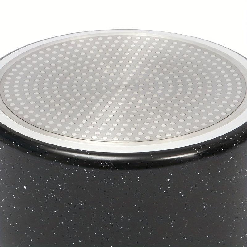 Aluminum Stockpot with Lid for Gas Stovetop and Induction Cooker