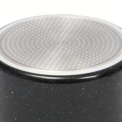 Aluminum Stockpot with Lid for Gas Stovetop and Induction Cooker